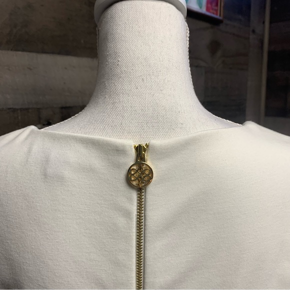 Antonio Melani White Dress Sz 4 - Picture 4 of 10